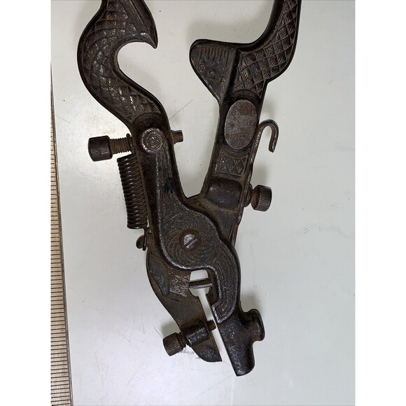 Very Rare Large Antique Garantoska Fix 2 Saw Tooth Setting Pliers WW2 Wehrmacht - Picture 6 of 8